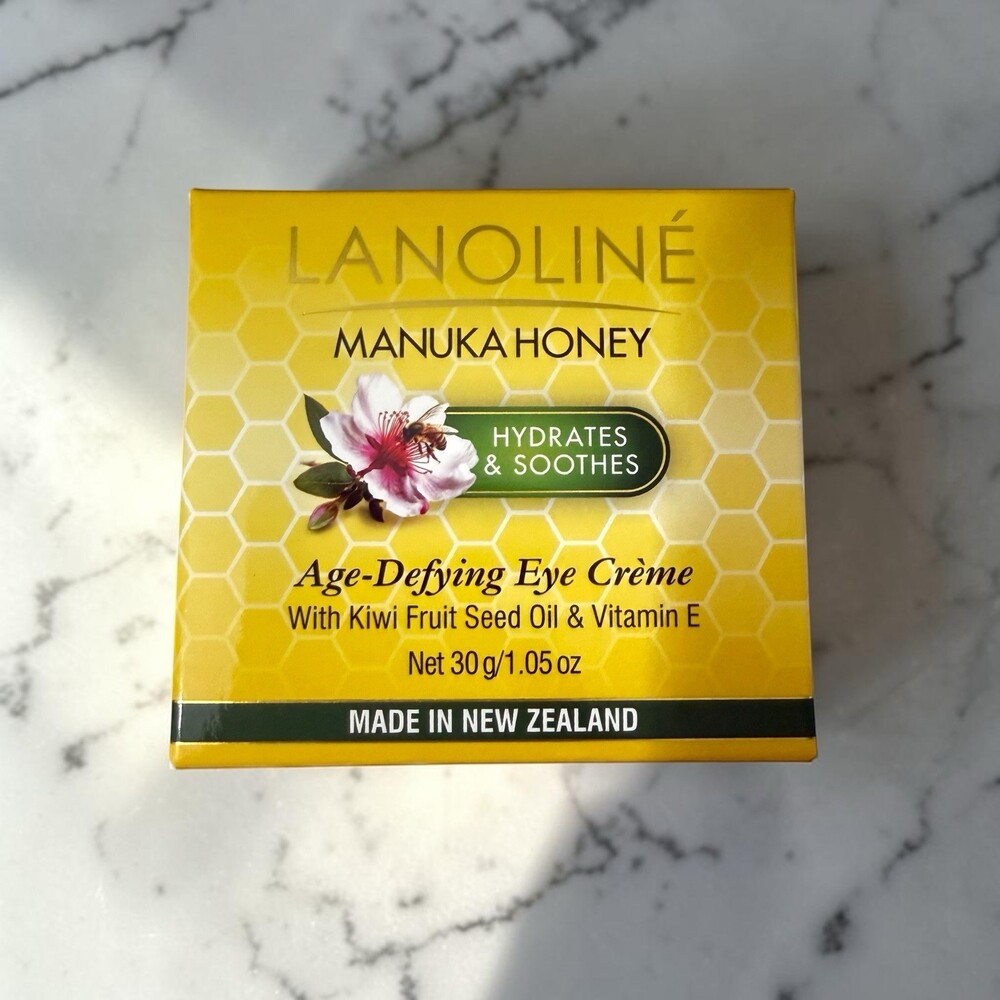 Lanoline Manuka Honey Age-Defying Eye Creme 1.05 oz Kiwi Fruit Oil Vita E NIB